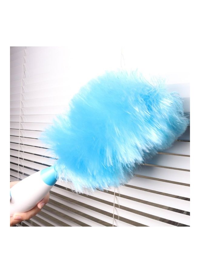 NIBEMINENT Electric Duster Tool Brush Blue 30 x 10 6cm - Image 1