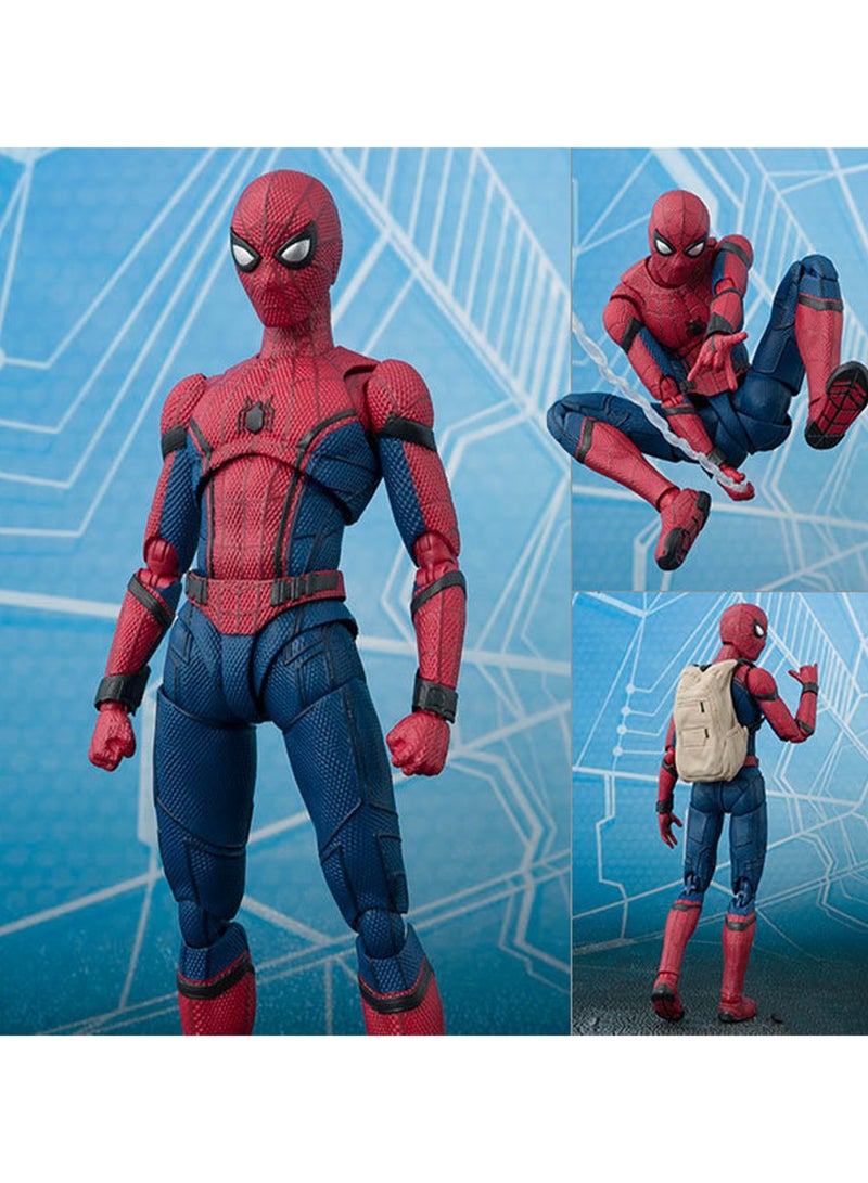 Boxed Spider Hero Little Bug Back to School Backpack Spider-Man Action Figure Hand-made Model  - Image 3