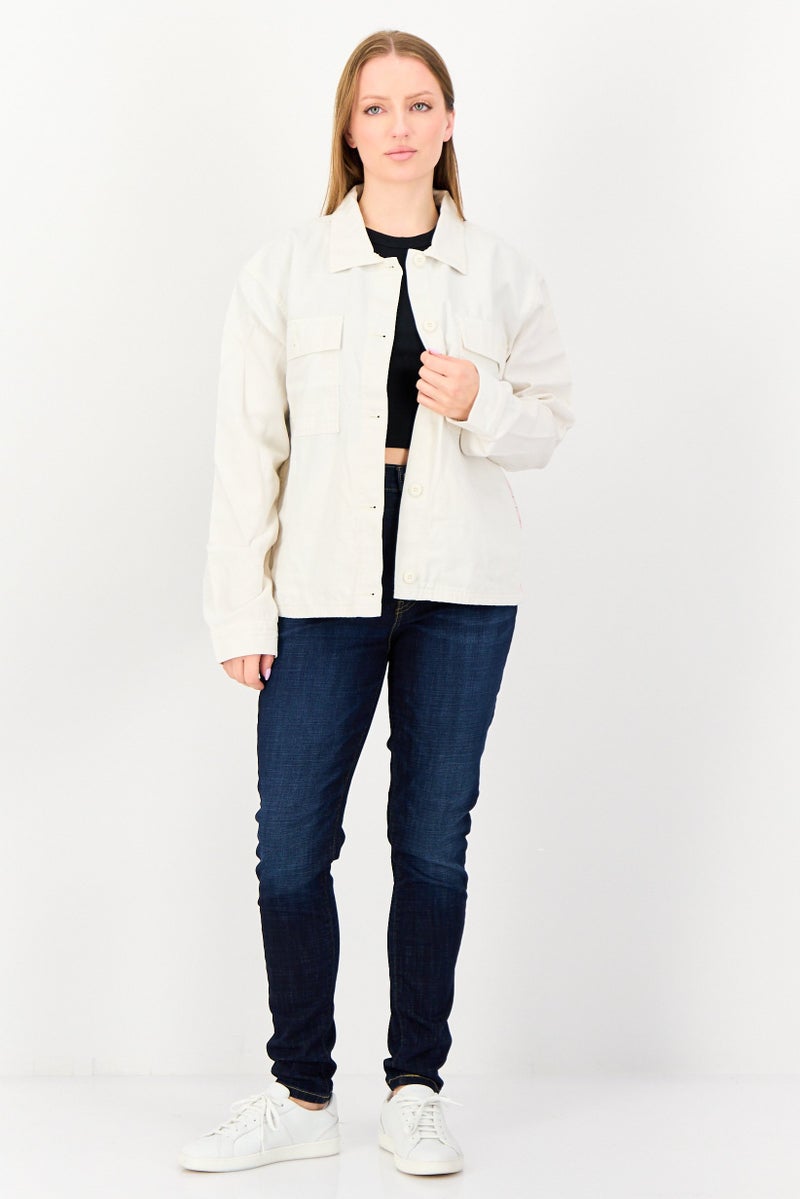 VANS Moca Judy Baca x Vans Women Long Sleeve Graphic Print Jacket, White - Image 3