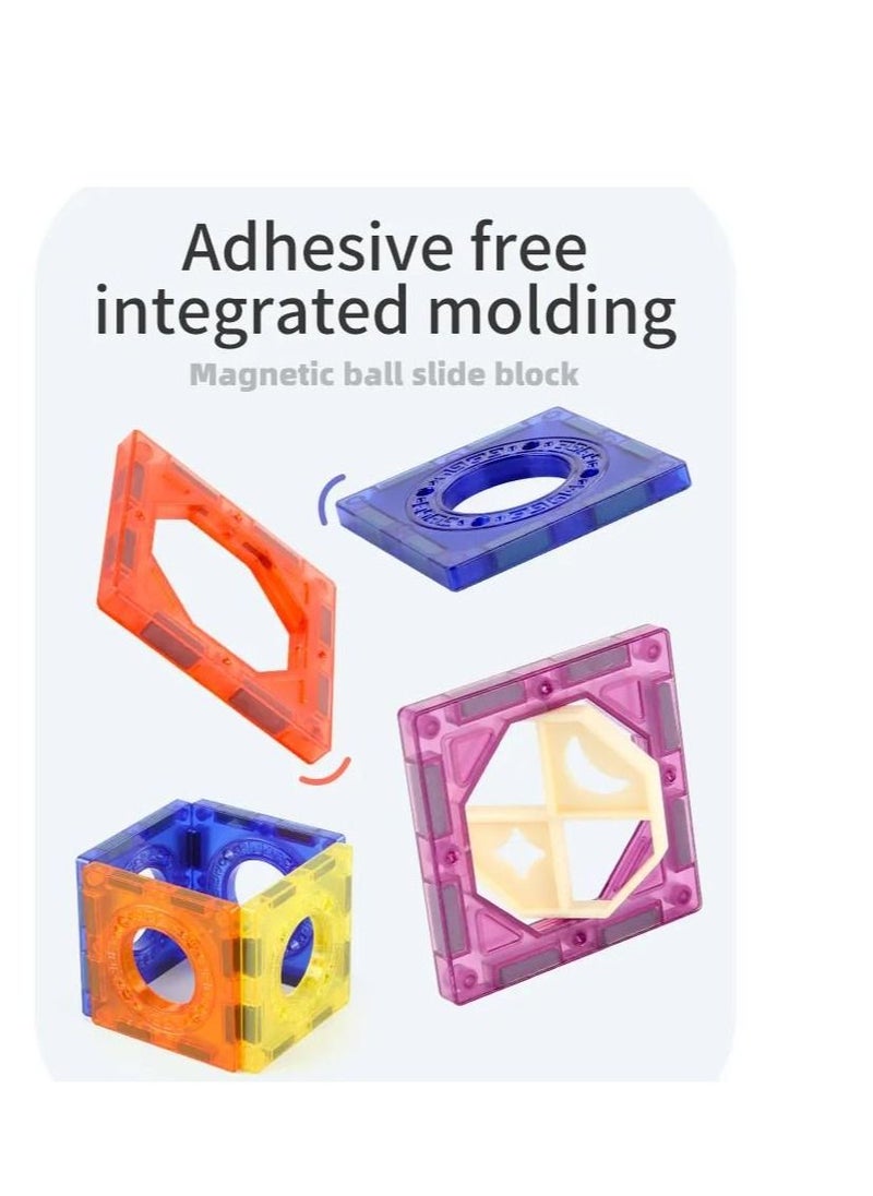 Y&D Kid's Magnetic Building Block Toy DIY Blocks for Children Hot Sale 158Pcs Gift Box Set  - Image 3