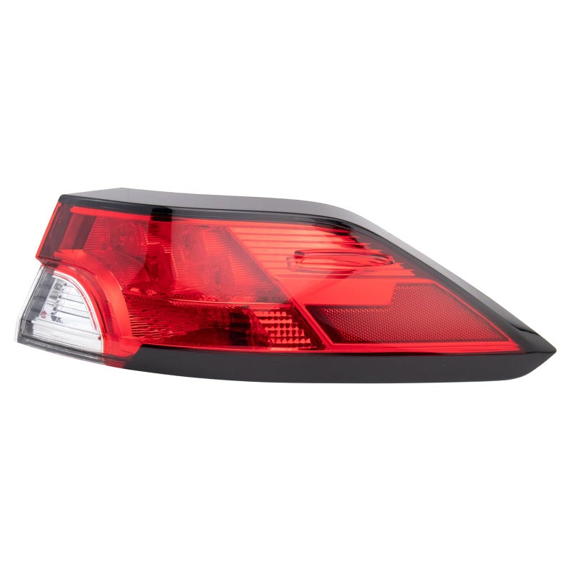 TRQ Right Outer Rear Tail Light Assembly Halogen Passenger Side Compatible with 2022 Toyota Corolla Cross TO2805163