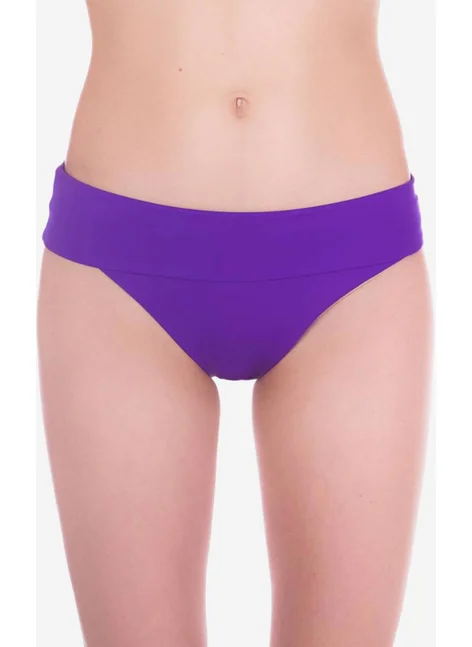 Ayyıldız 63040 Purple Foldable Waist Bikini Bottom