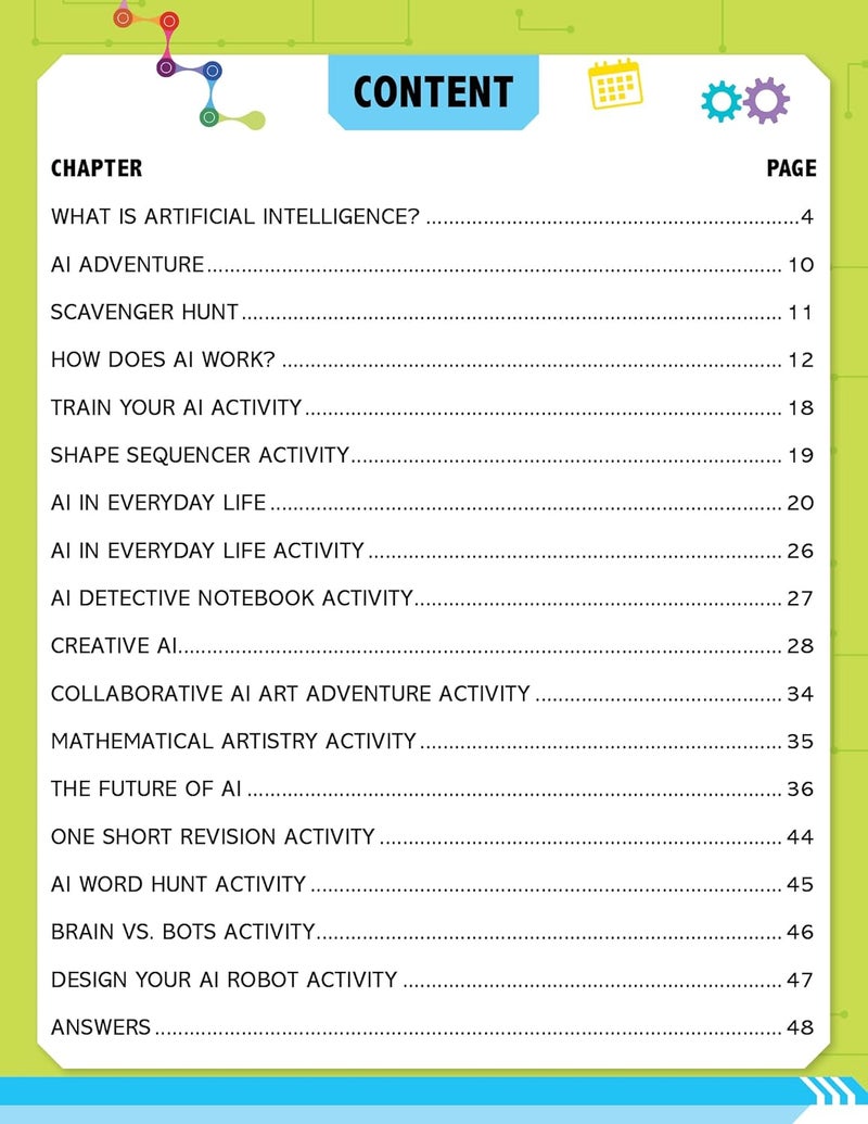 Artificial Intelligence Activity Book for Kids Age 7+ | My Journey into Artificial Intelligence | Fun & Educational Activities about AI, Computers, Machine Learning, Robots, and Voice Assistants - Image 2