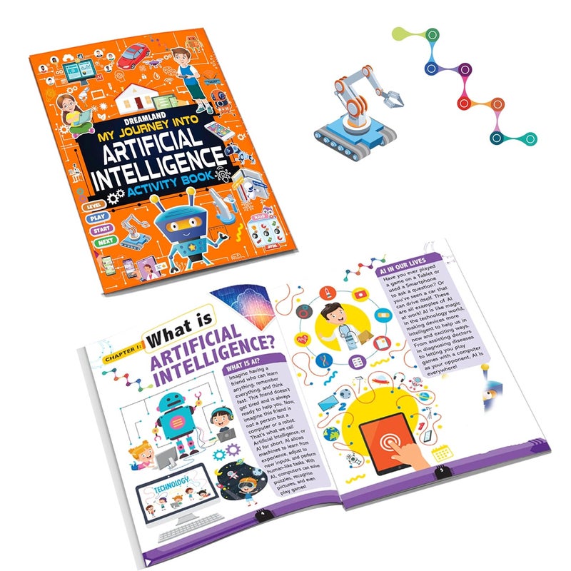Artificial Intelligence Activity Book for Kids Age 7+ | My Journey into Artificial Intelligence | Fun & Educational Activities about AI, Computers, Machine Learning, Robots, and Voice Assistants - Image 4