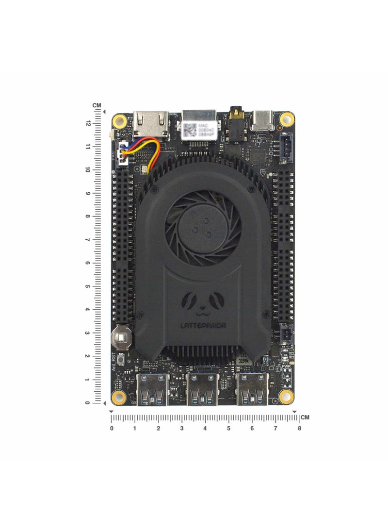 LattePanda LattePanda 3 Delta 864-Pocket-Sized Windows 10 & 11/Linux Single Board Computer with Intel Celeron N5105, 8GB RAM+64GB eMMC, Wi-Fi 6(2.4G/5G), Dual M.2 Expansion and Dual 4K@60Hz Video Output  - Image 3