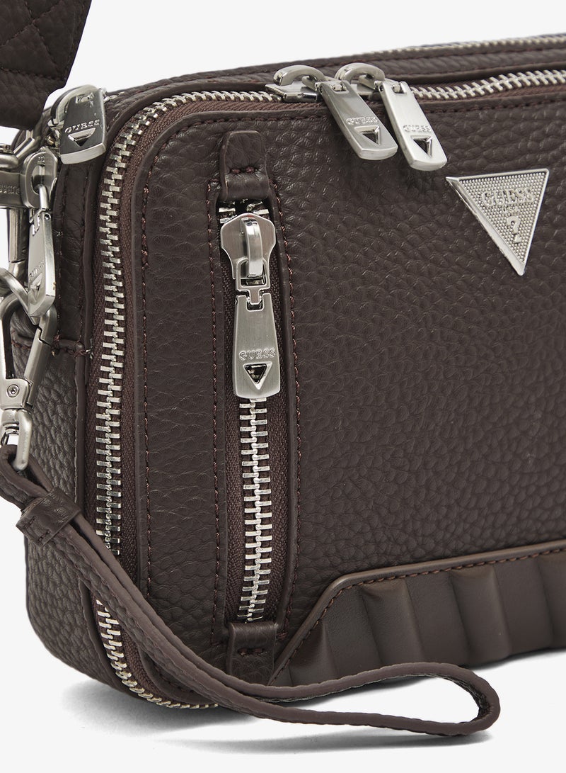 GUESS Torino Double Zip Camera Bag - Image 3