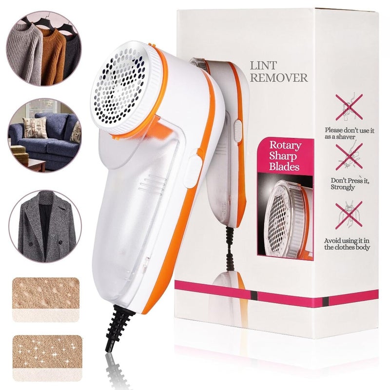 Marita Marita Lint Remover Fabric Brush Rechargeable for Woolen Sweaters Clothes Shirts Jackets Burr Remover Pill Remover from Carpets Curtains Multicolour - Image 2