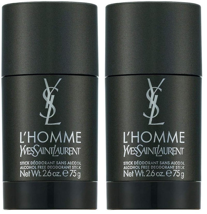 Yves Saint Laurent L'homme Deodorant Stick for Men, 2.6 Ounce(Pack of 2) - Image 1