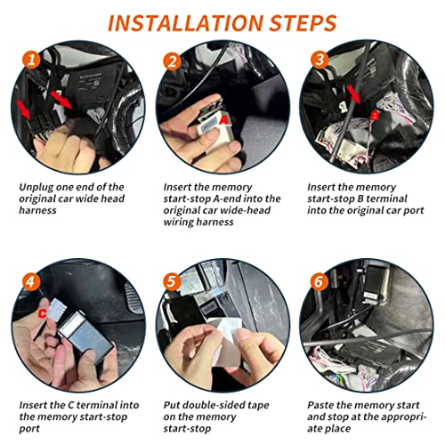 Z8 Auto Start Stop Eliminator Compatible with Ford Bronco 2021-2025 Auto Start Stop Eliminator/Delete/Disable/Canceller Device Cable(No fit Bronco Sport/Badlands) - Image 3