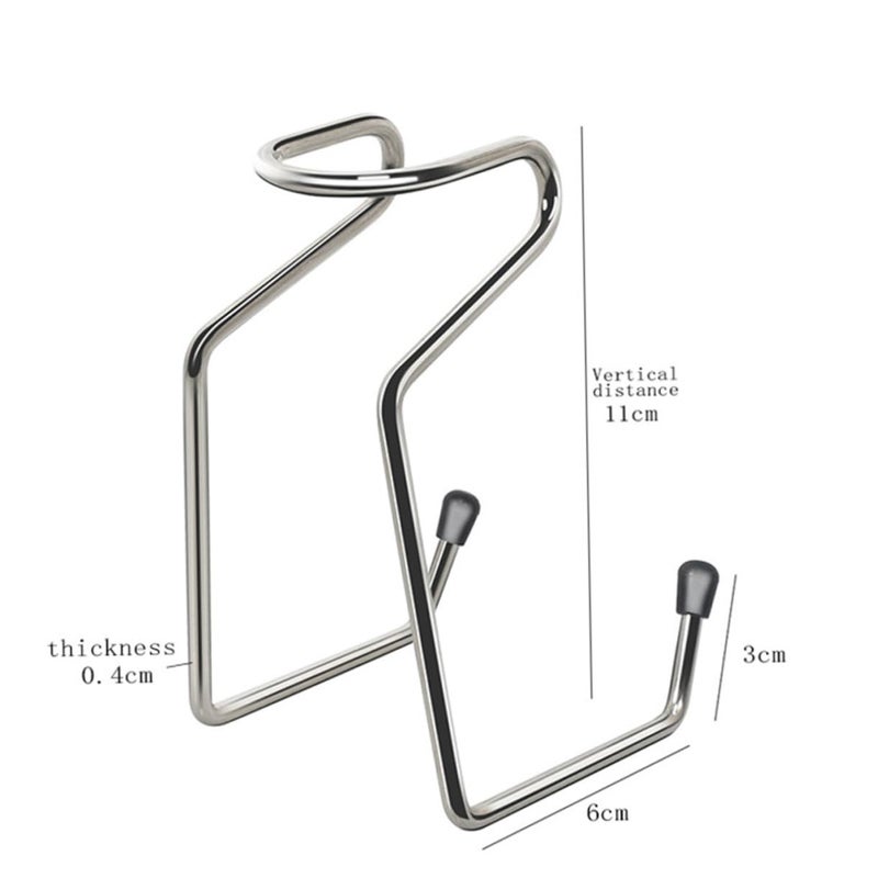 Alloy Shaving Brush And Safety Razor Holder Stand Bathroom Organizer - Image 3