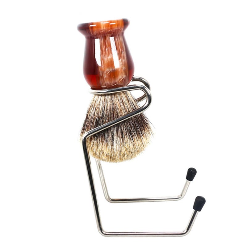 Alloy Shaving Brush And Safety Razor Holder Stand Bathroom Organizer - Image 4