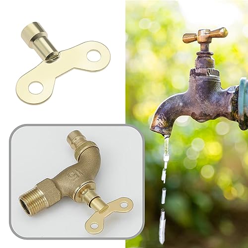 Create idea 4PCS Faucet Key Radiator Valve Key 6mm 7mm Water Tap Knob Switch Multi-Functional for Factory Garden Public Place Home - Image 2