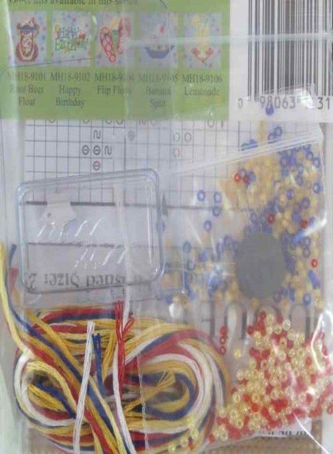 Mill Hill Popcorn Beaded Counted Cross Stitch Ornament Kit Mill Hill 2009 Spring Bouquet MH189103 - Image 3