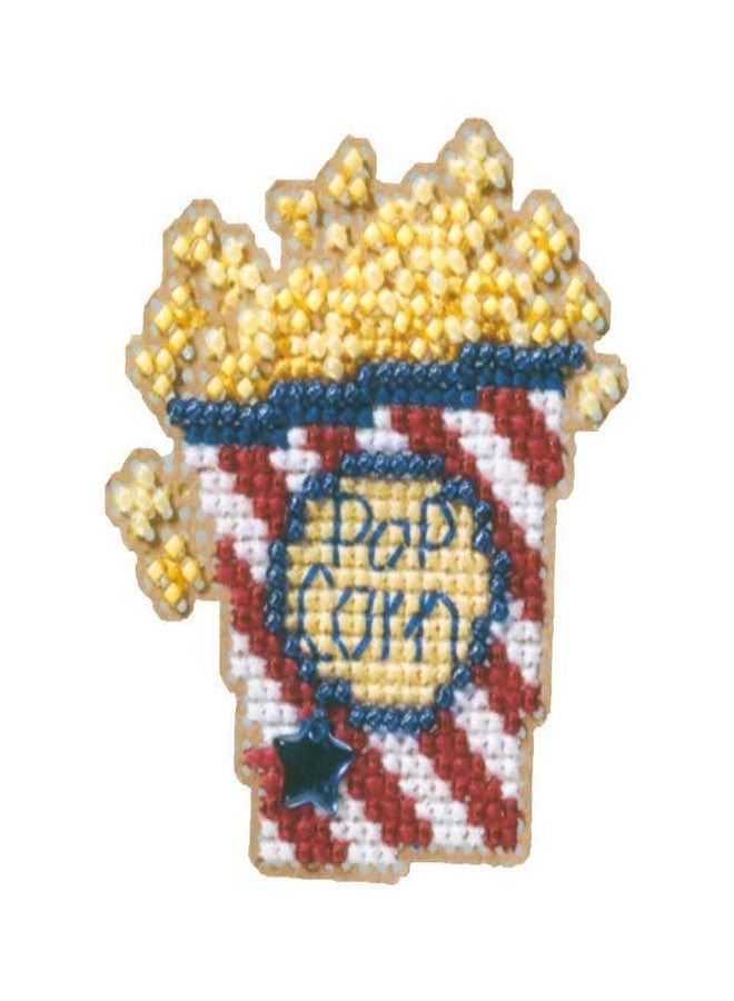 Mill Hill Popcorn Beaded Counted Cross Stitch Ornament Kit Mill Hill 2009 Spring Bouquet MH189103 - Image 1