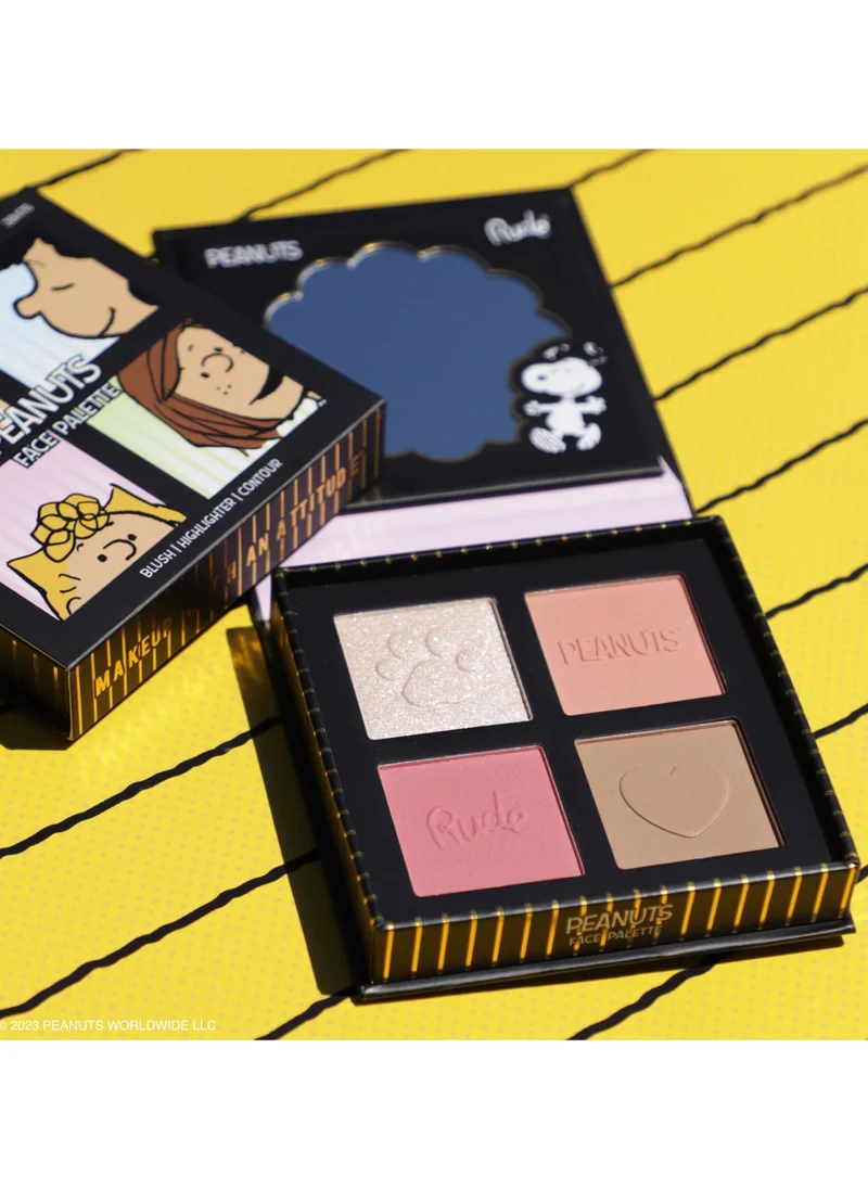 Rude Peanuts Face Palette