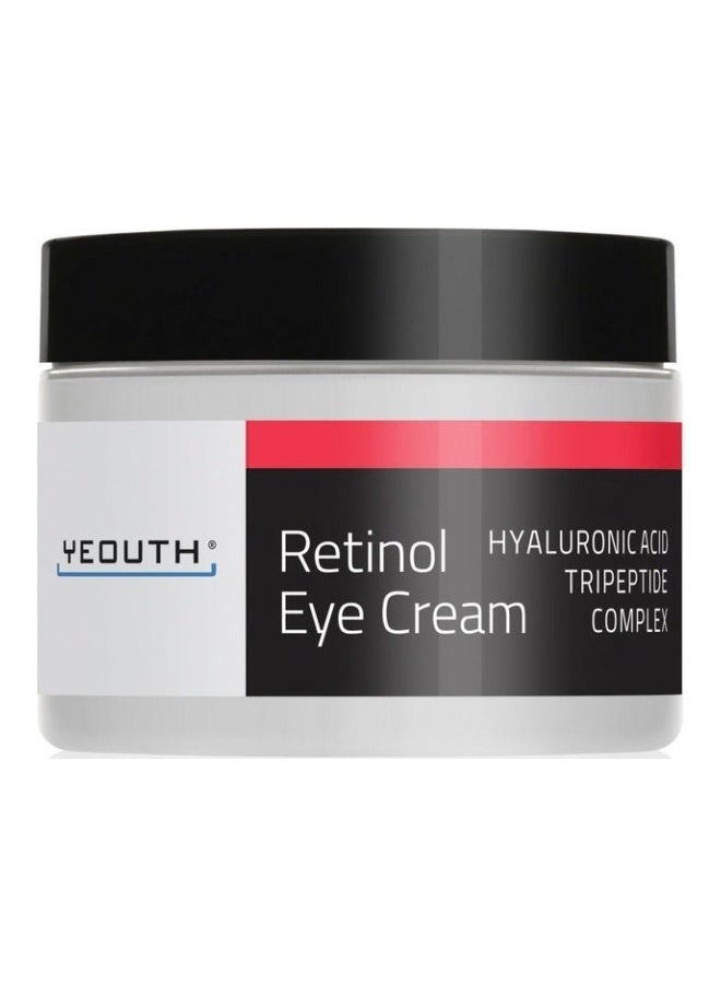 Yeouth 2.5% Retinol Eye Cream With Hyaluronic Acid, Caffeine, Green Tea, 1Oz