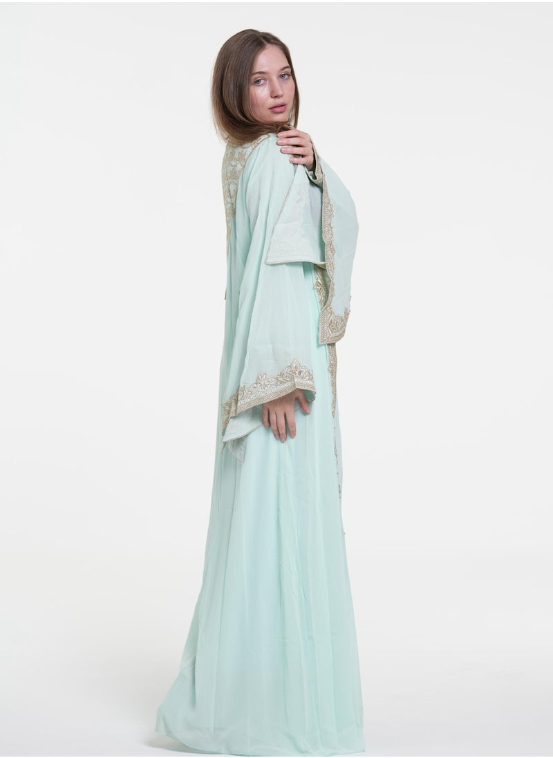 AL BENT AL SHARQIEH women kaftan dress  - Image 2