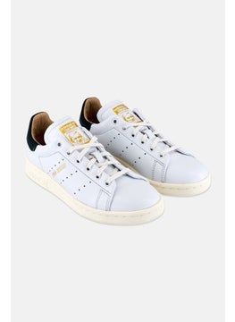 adidas Originals Kids Boy Stan Smith Lux Lace Up Outdoor Shoes, White  - Image 1