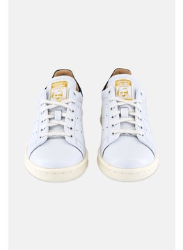 adidas Originals Kids Boy Stan Smith Lux Lace Up Outdoor Shoes, White  - Image 4
