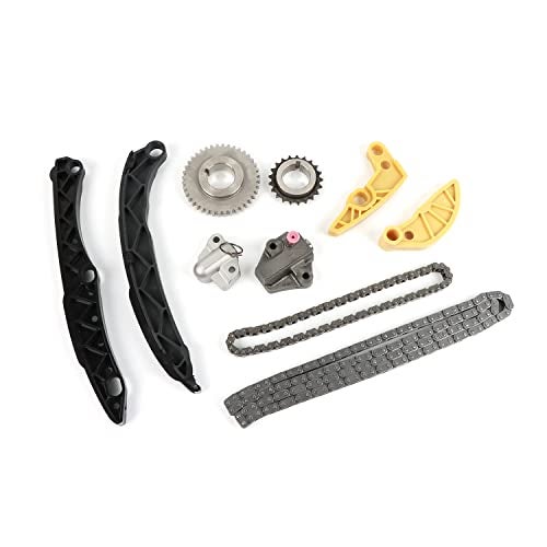 cycwer 24321-2G111 Timing Chain Kit - Fit for 2011-2018 Optima Sorento Sportage 2.0L 2.4L, Engine Timing Chain Kit with Guide Tensioner Crankshaft Gear Replace# 24322-2G350 23121-2GGA1 - Image 1