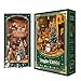 Strucwood Christmas Book Nook Kit with LED Light 3D Wooden Puzzles Booknook for Book Shelf Decor DIY Dollhouse Kit Book Nooks Decor with Dust Cover Jingle CabinSQ34 - Image 2