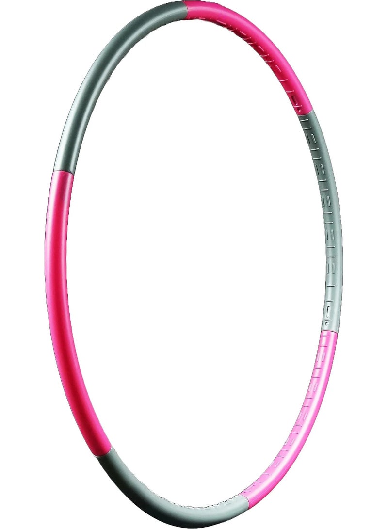 AXOX Fitness Hula Hoop | Pink Grey - Image 2