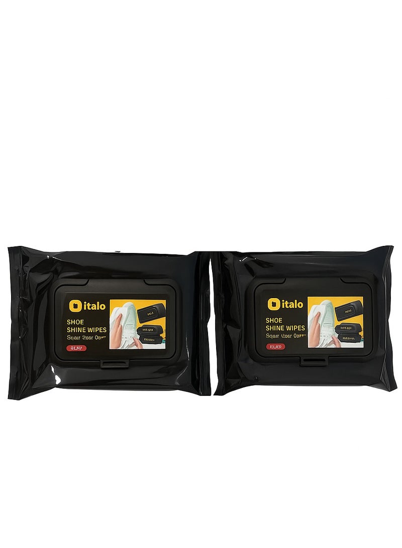 Shoe Wipes All About Sneakers Quick Wipes 60 Pieces - Pack of 2 - Image 1