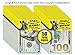 Larkmo The Pranking Zebra Funny 100 Gag Realistic One Hundred Dollar Bill Joke Office Prank for Men Women Children Great Practical Joke Kit of 50 Pieces - Image 3