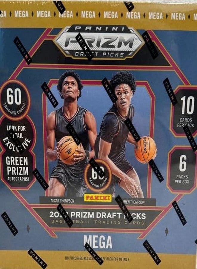 Panini صندوق ميغا لكرة السلة من بانيني بريزم درافت بيكس 23-24 - Image 1