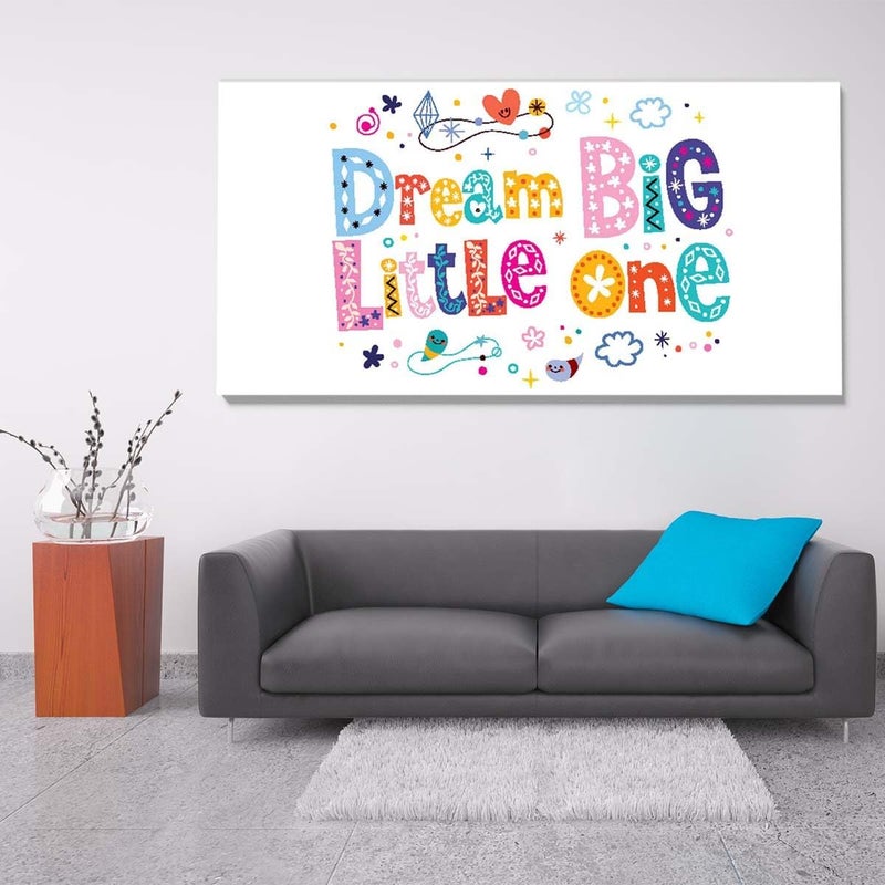 BPA Dream Big Little One Canvas Wall Art - Image 1