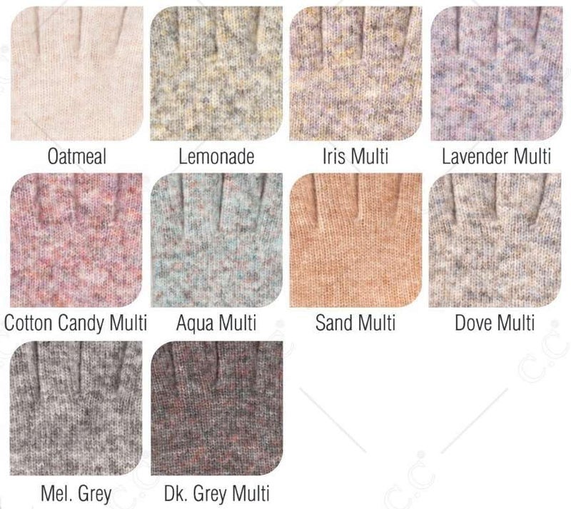 Cc Unisex Cable Knit Winter Warm Anti-Slip Touchscreen Texting Gloves - Image 3