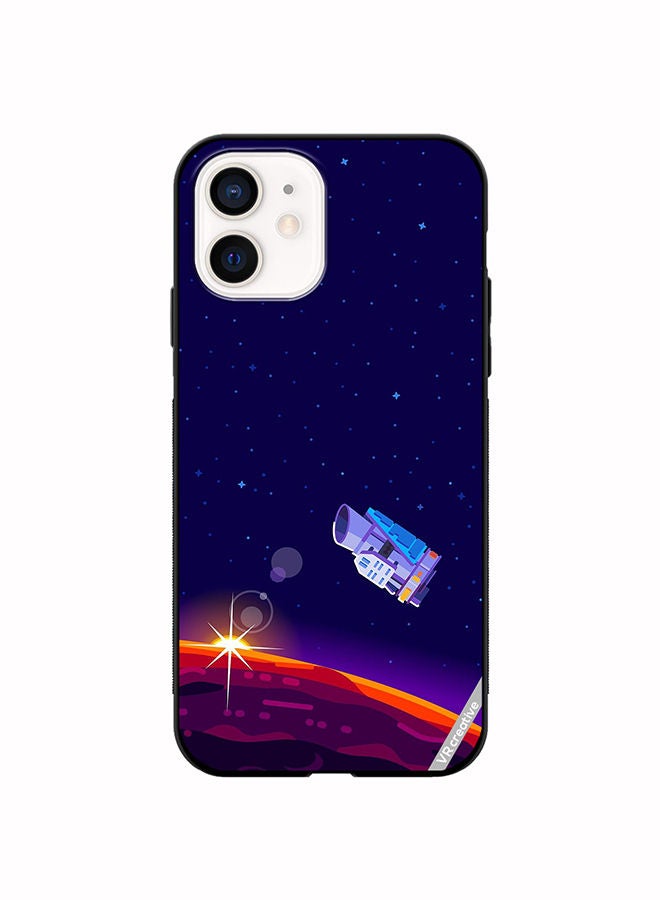 VR CREATIVE Protective Case Cover For Apple iPhone 12 Space Design Multicolour - Image 1