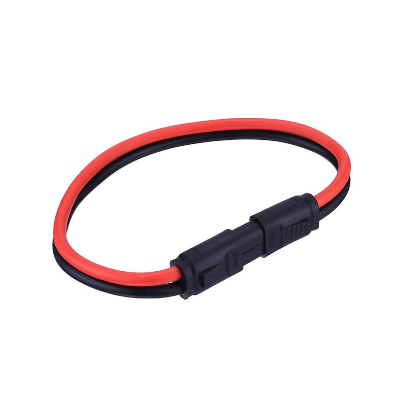 Miady 5-Pack 12" 10 Gauge 2 Pin Quick Disconnect Audiopipe Polarized Wire Harness, Heavy Duty SAE Connector Bullet Lead Cable, SAE Power Automotive Extension Cable (5 pcs) - Image 4