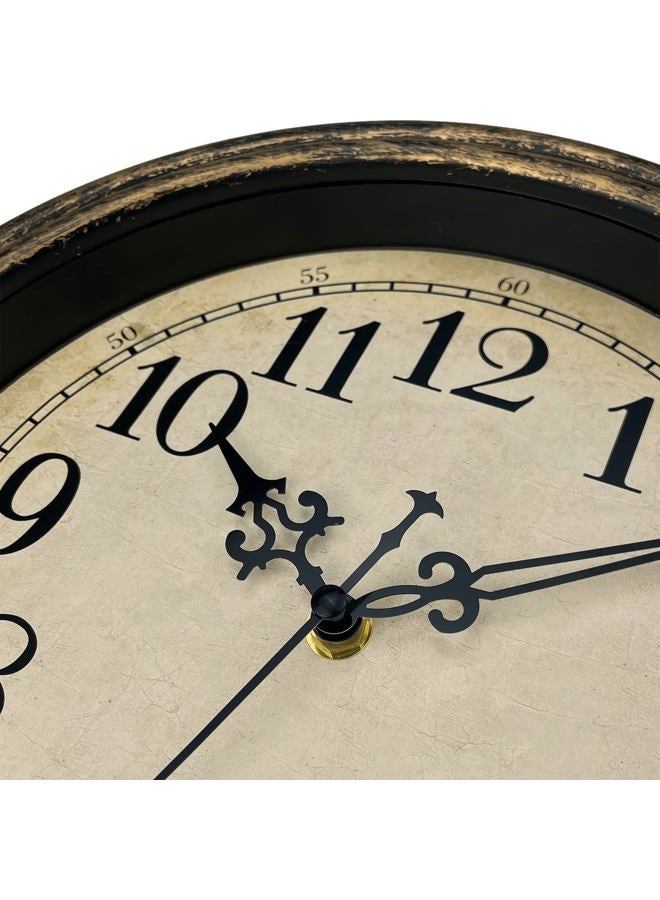 Plumeet Wall Clock, Gold Copper, 16'' - Image 2
