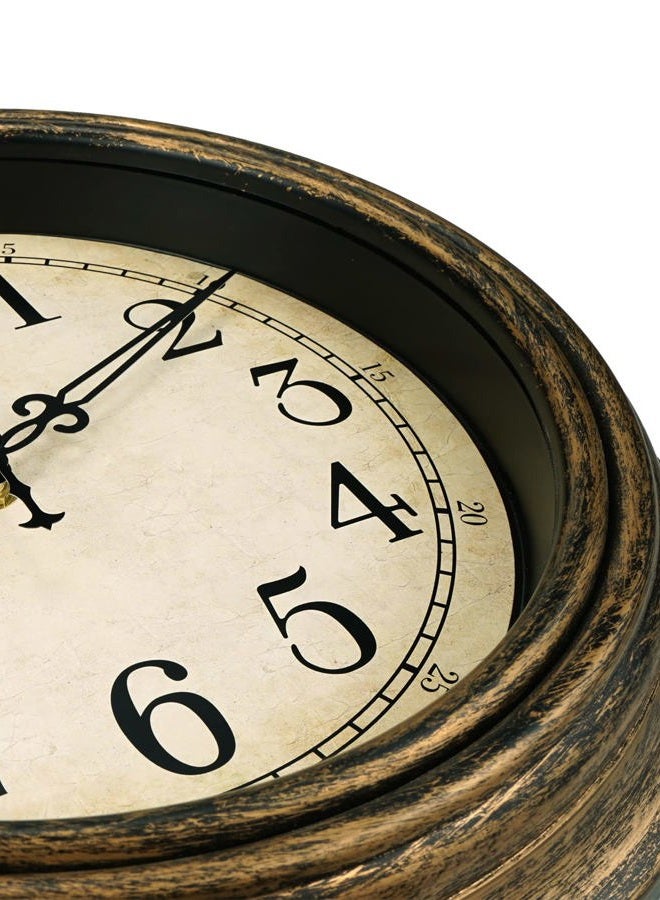 Plumeet Wall Clock, Gold Copper, 16'' - Image 3