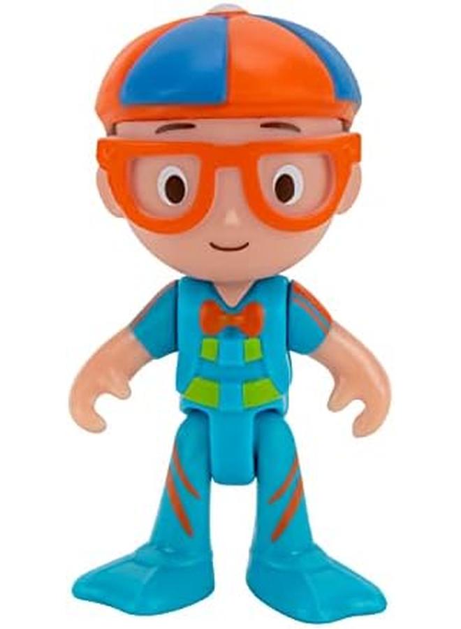 Blippi Aquarium Adventure Includes Exclusive 3 Inch Figure Stage With Jump Hoop Slide Dolphin Seal  - Image 3