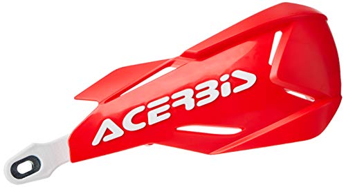 Acerbis 22397.343 Moto Hand Guards, Red/White, Size Unifit - Image 2