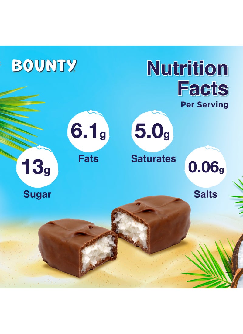 Bounty Mini Chocolate Bars 375gm x 15 Pcs - Image 2