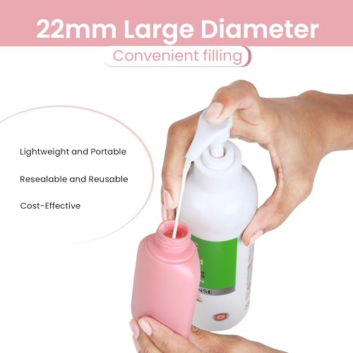 Niwlix Pack of 3 Travel Bottles For Toiletries Travel Essentials for women Toiletry Bottles For Travelling For Shampoo Cream Handwash Lotion Storage Empty Bottle accessories women - Image 4