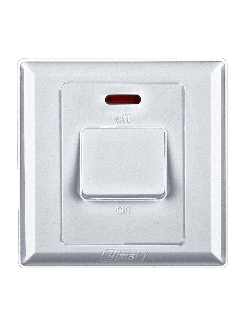 Himel - ADVANCED 45A 1 GANG DOUBLE POLE SWITCH WITH NEON M - Image 1