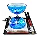 HenMerry Diabolo Chinese Yoyo Set Triple Bearing Diabolo Chinese Yoyos Juggling Toys Colorful LED Diabolo with Diablo Sticks Diabolo StringNet Bag Easier Start Faster StableLasts Longer LED - Image 4