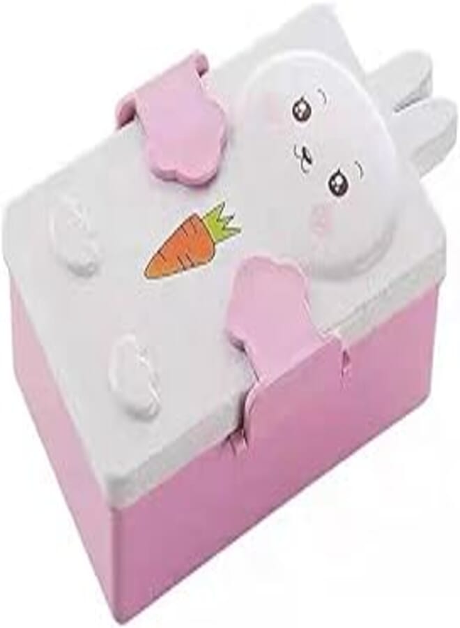 Kids Lunch Box Cartoon Cute Cartoon Bento Box for Kids Lunch Box 2 Compartments Leakproof Cute Bento Snack Box for Adults and Kids, BPA Free (Shape 3)