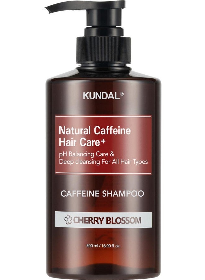 كاندال شامبو كوندال للشعر بالكافيين [زهر الكرز] للعناية بفروة الرأس، تنظيف عميق، مناسب لجميع أنواع الشعر، 500 مل - Image 1