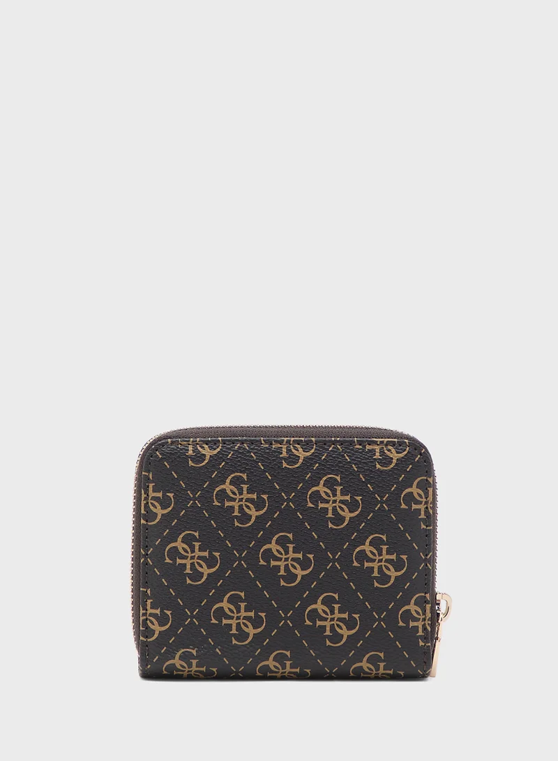 GUESS Laurel SLG Small Zip Around Wallet