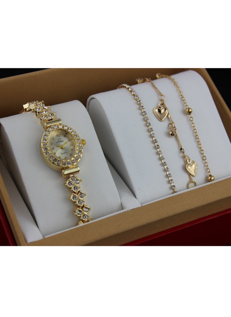 Reclaim with Argireline Women's evening watch set 