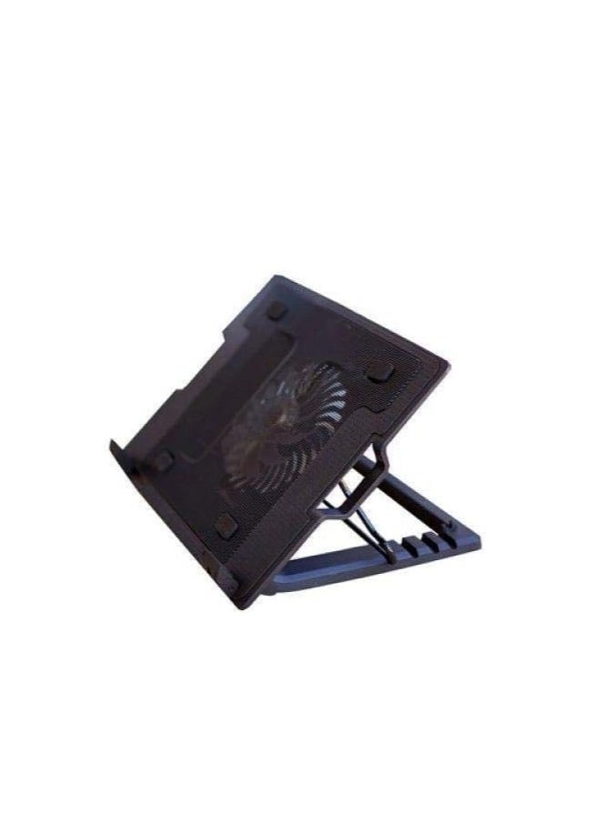 Generic Cooling Fan Stand with Fan, 2 USB Ports and LED Light for Laptop, MacBook  - Image 3