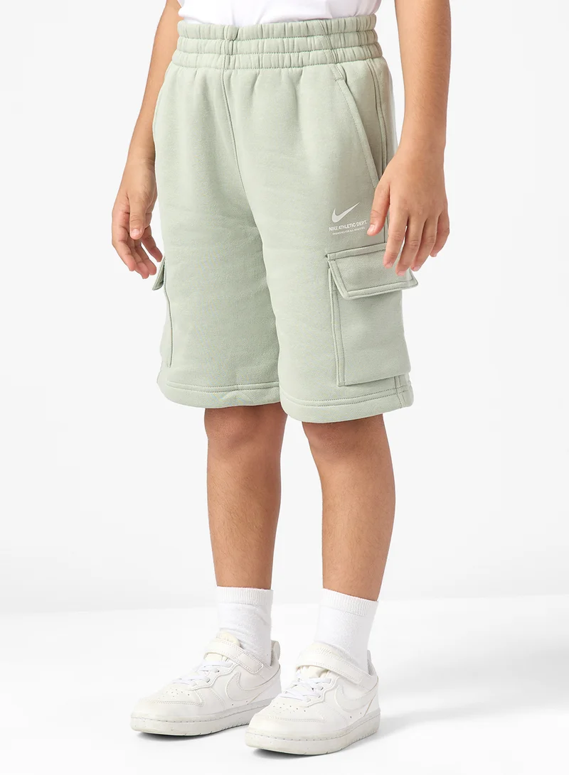 Nike Kids Nsw Fleece Cargo Shorts