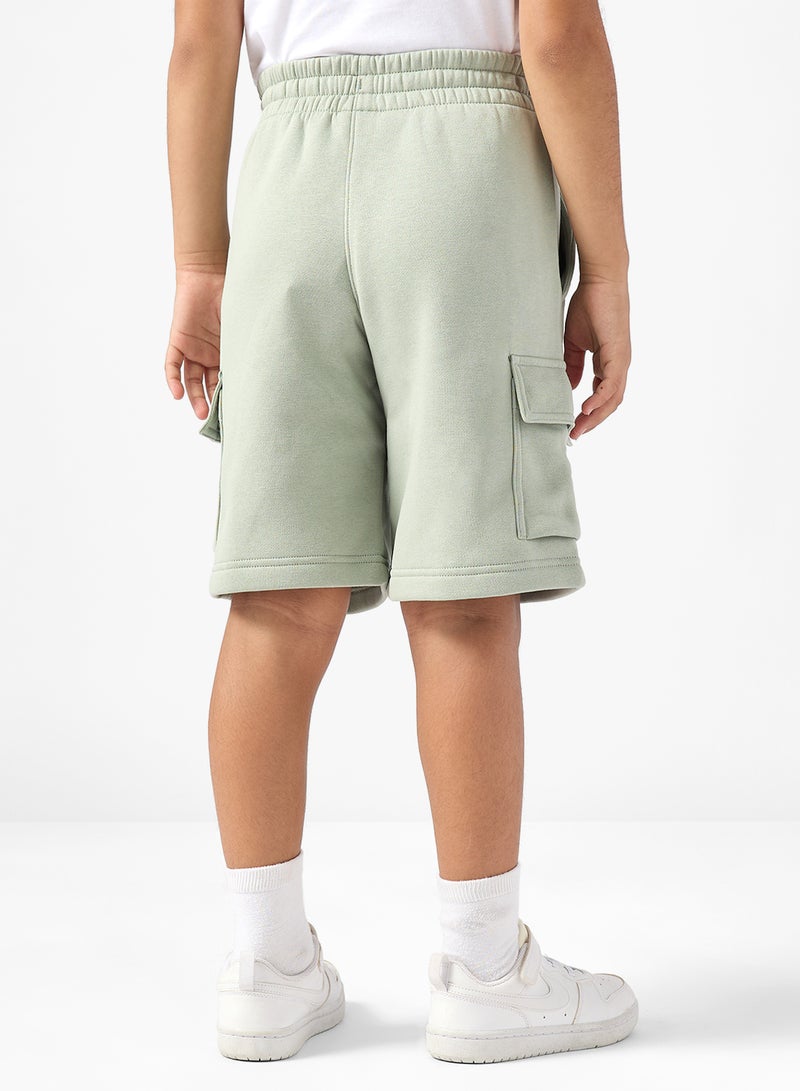 Nike Kids Nsw Fleece Cargo Shorts - Image 3