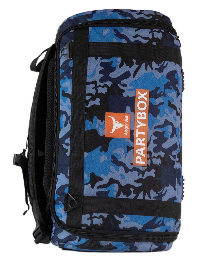Angry Bull Speaker Bag Carrying Case Backpack Compatible with JBL Partybox 110 Backpack bag ARMY - H - Image 1