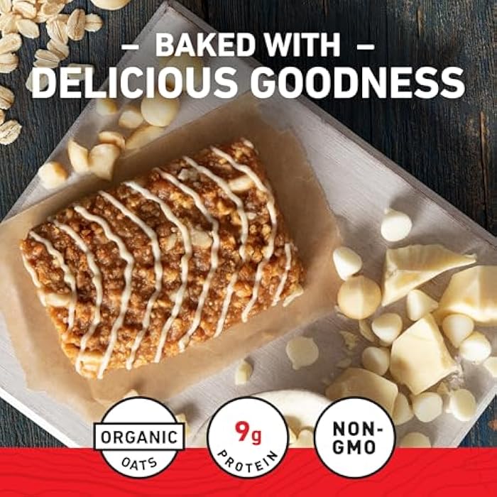 CLIF BAR - White Chocolate Macadamia Nut Flavor - Made with Organic Oats - Energy Bars - Non-GMO - Plant Based Protein Bars (1 Count) - Image 4
